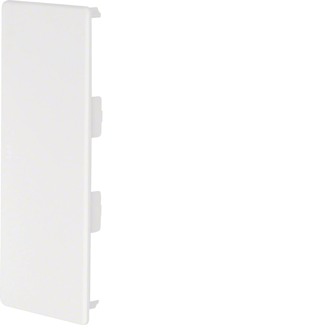 Päätykappale halogeeniton kanavalle LF/LFH 60x150mm, liikenteenvalkoinen