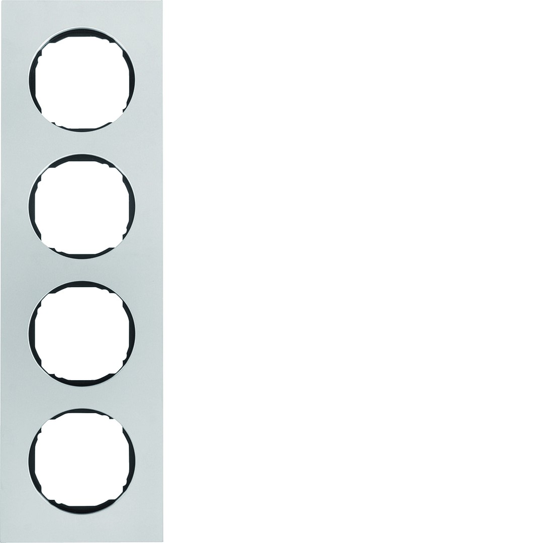 Peitelevy 4-osainen, ohutrakenteinen, R.8, ruostumaton teräs