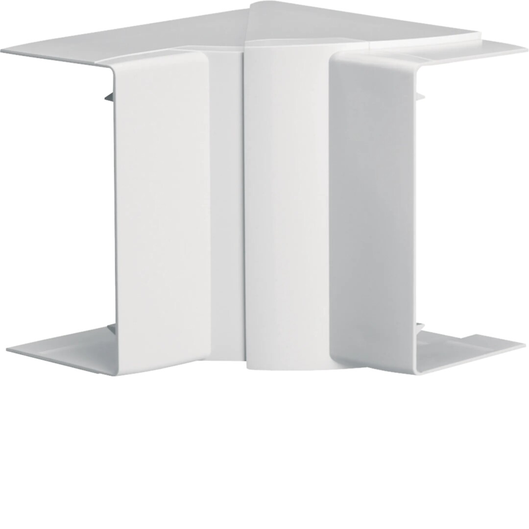 Sisäkulma säädettävä halogeeniton kanavalle LF/LFH 60x90mm, liikenteenvalkoinen