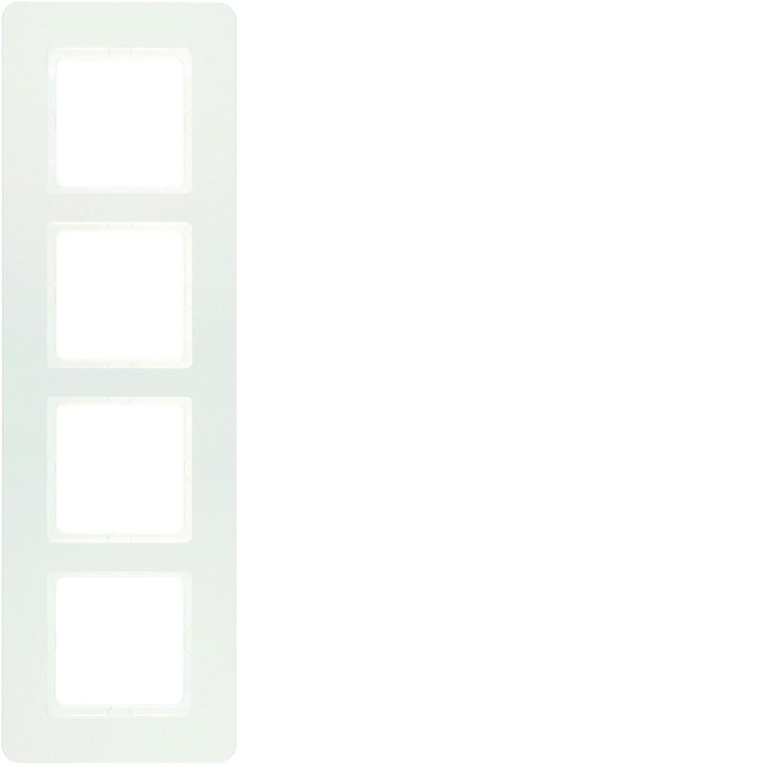 Peitelevy 4-osainen, Q.7 puhtaanvalkoinen