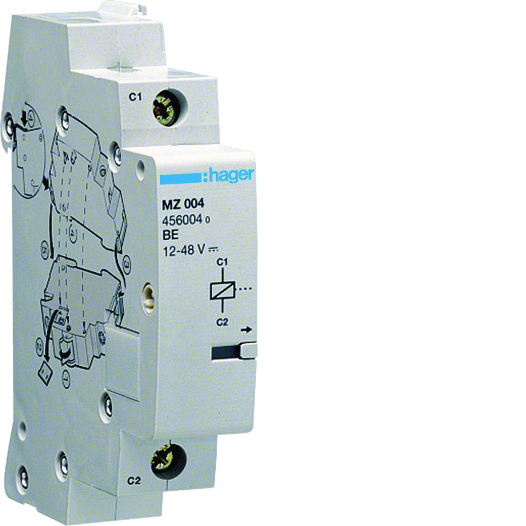 Työvirtalaukaisija JSK/VV-JSK ≤ 125A 24-48V AC 12-48V DC