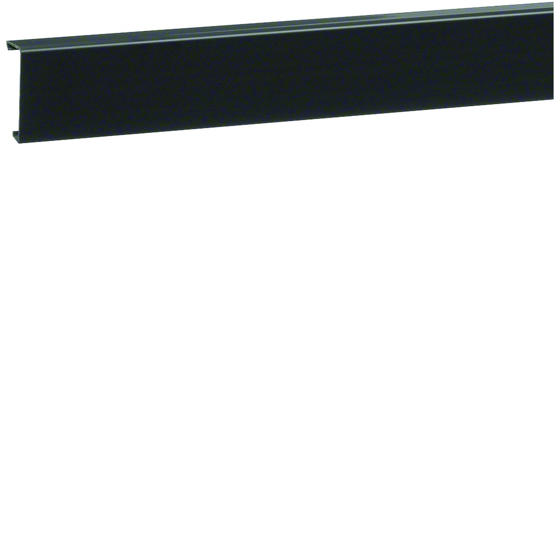 Jalkalistakanavan kansi PVC kanavalle SL 20x55mm grafiitinmusta
