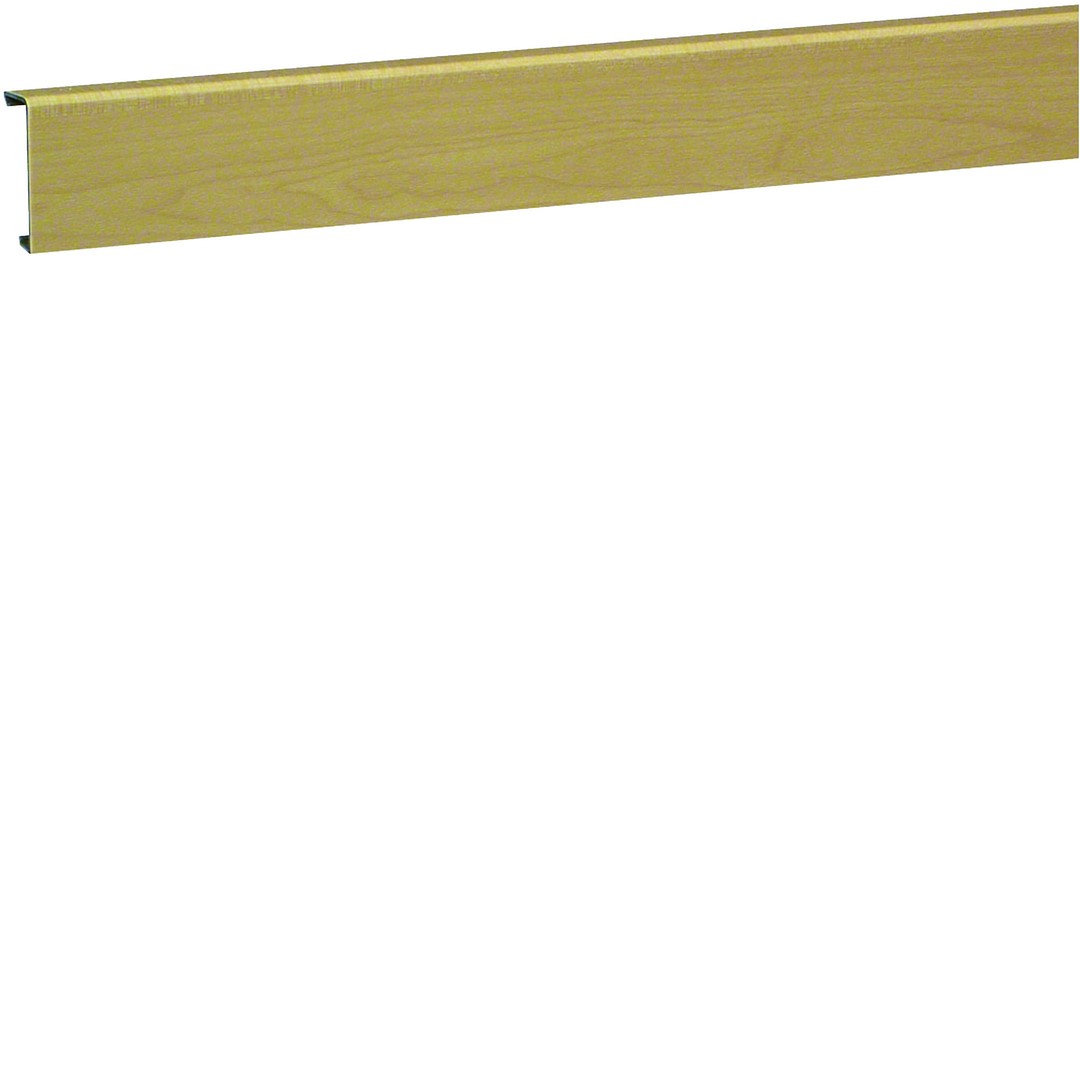 Jalkalistakanavan kansi PVC kanavalle SL 20x55mm vaahterapinnnoitteella