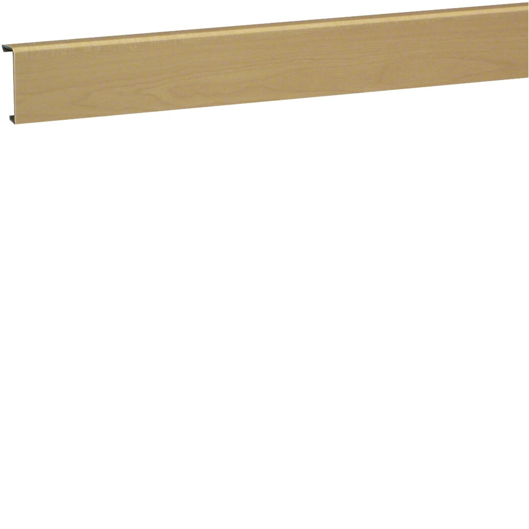 Jalkalistakanavan kansi PVC kanavalle SL 20x55mm vaahterapinnnoitteella