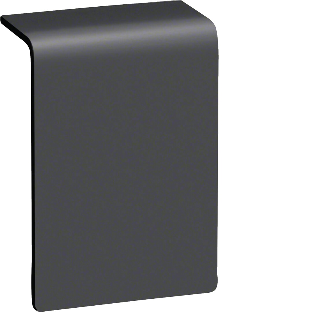 Peitekappale halogeeniton kanavalle SL 20x55mm, grafiitinmusta