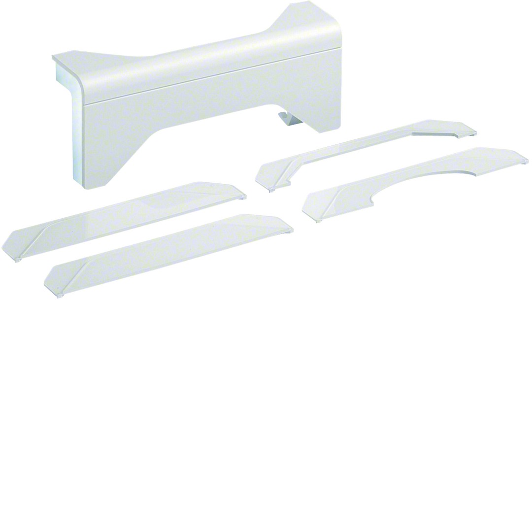 3D-kappale kynnyslistoille halogeeniton SL 20x55mm liikenteenvalkoinen