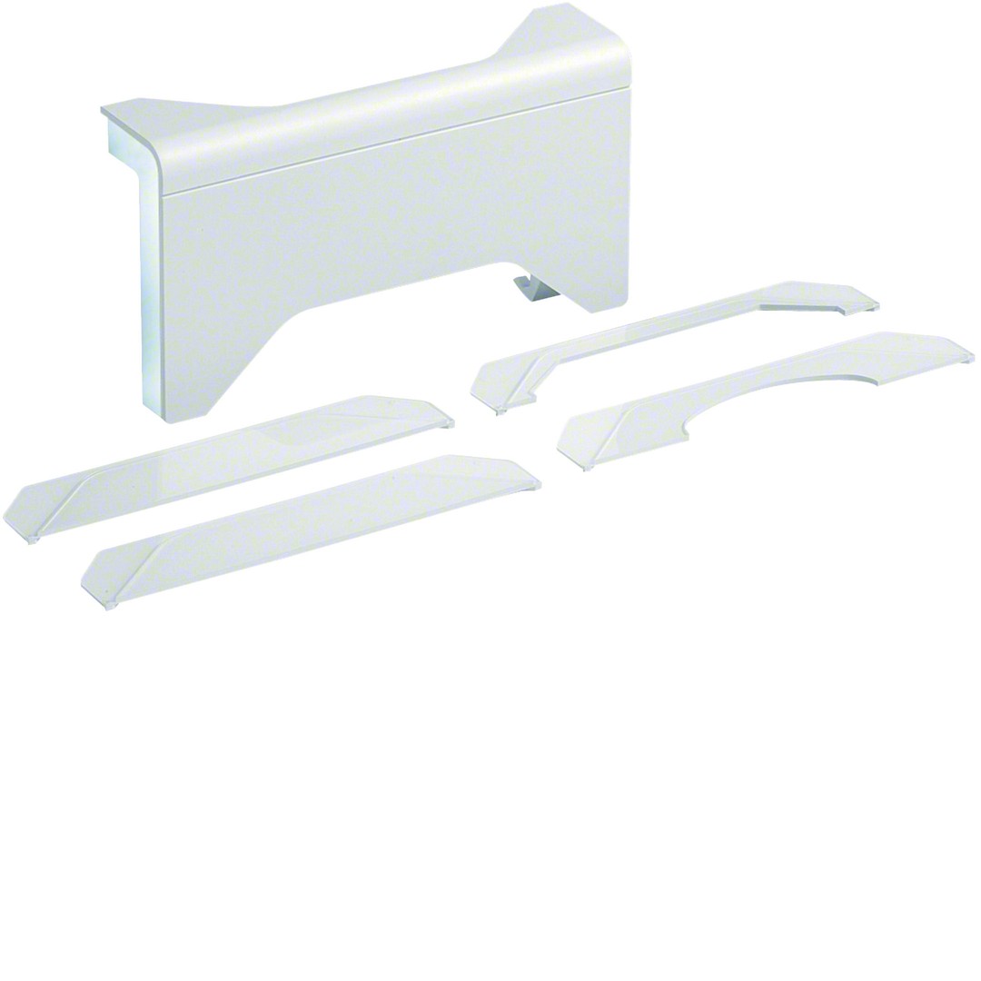 3D-kappale kynnyslistoille halogeeniton SL 20x80mm liikenteenvalkoinen