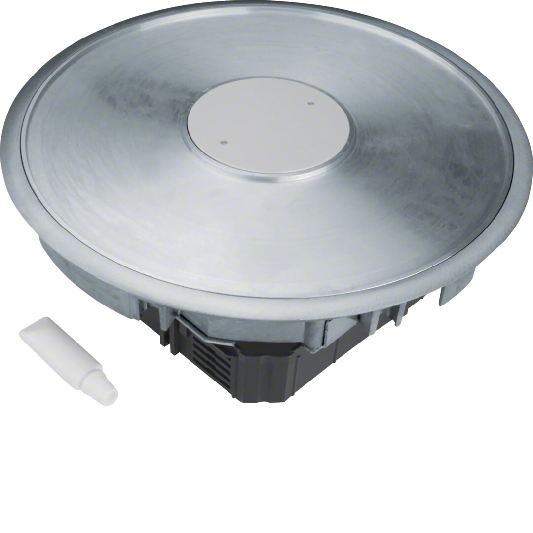 Lattiarasiakansi IP66 R12 pyöreä 306mm alu-putki 3mm syv. valuarsialle alumiini