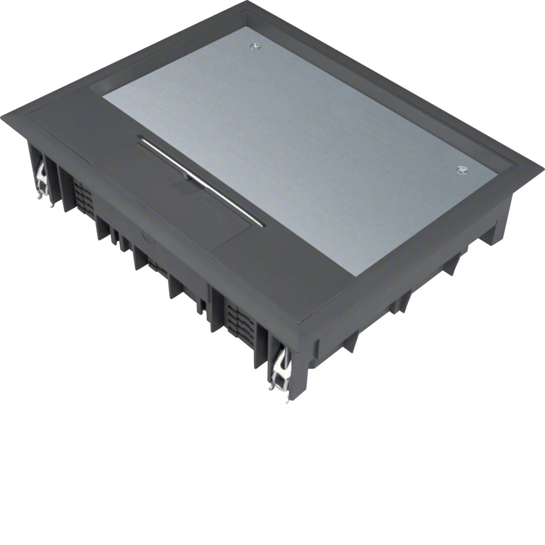Lattiarasiakansi E09 200x253mm pinnoitesyvennys 12mm polyamidi syvänmusta