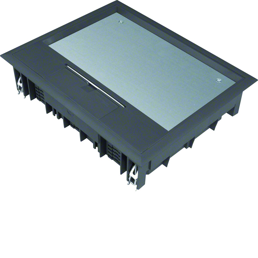 Lattiarasiakansi E09 200x253mm pinnoitesyvennys 12mm polyamidi syvänmusta