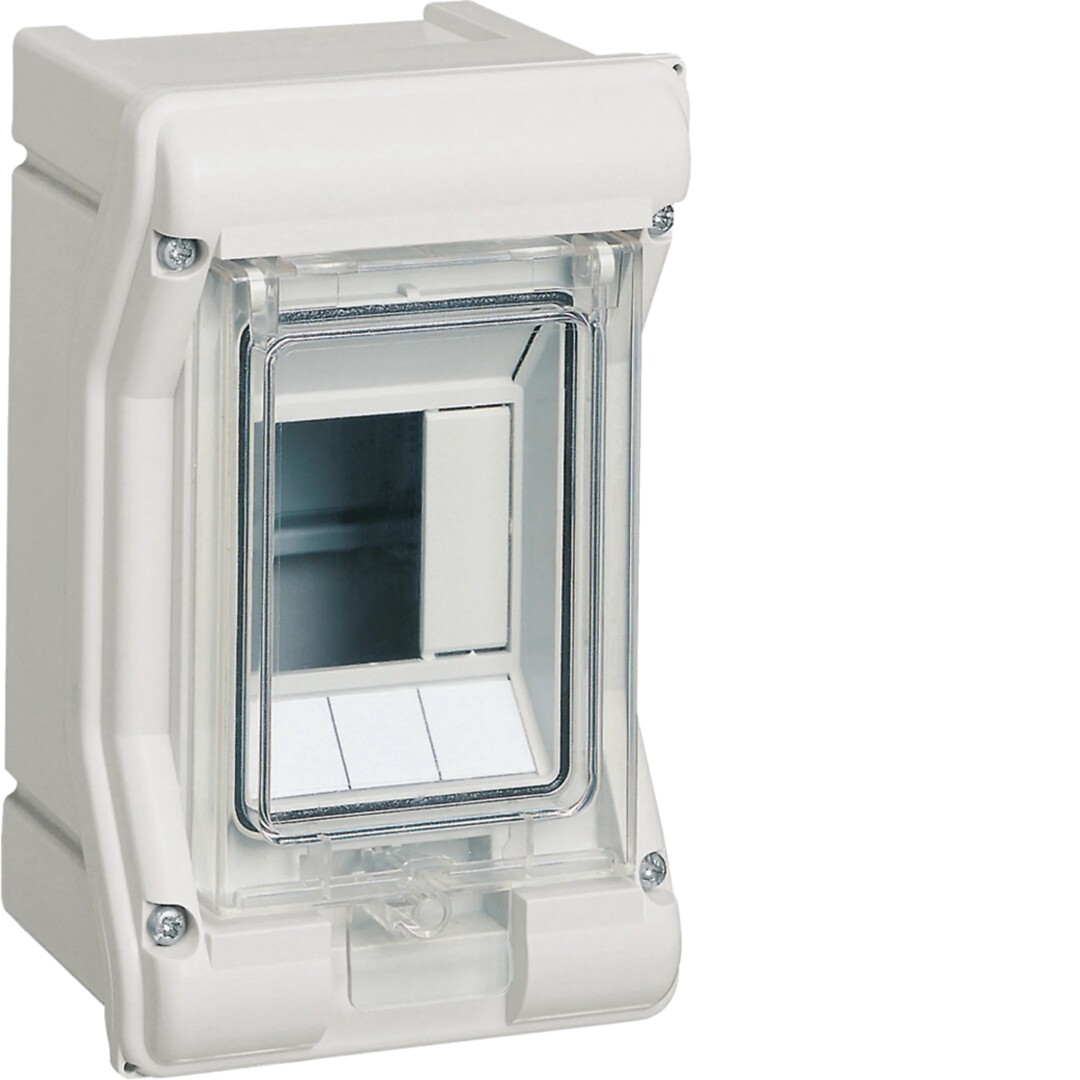 Moduulikotelo pinta-asennus Vector 1×2/3 moduulia PC-UV IP54, umpilaipoin