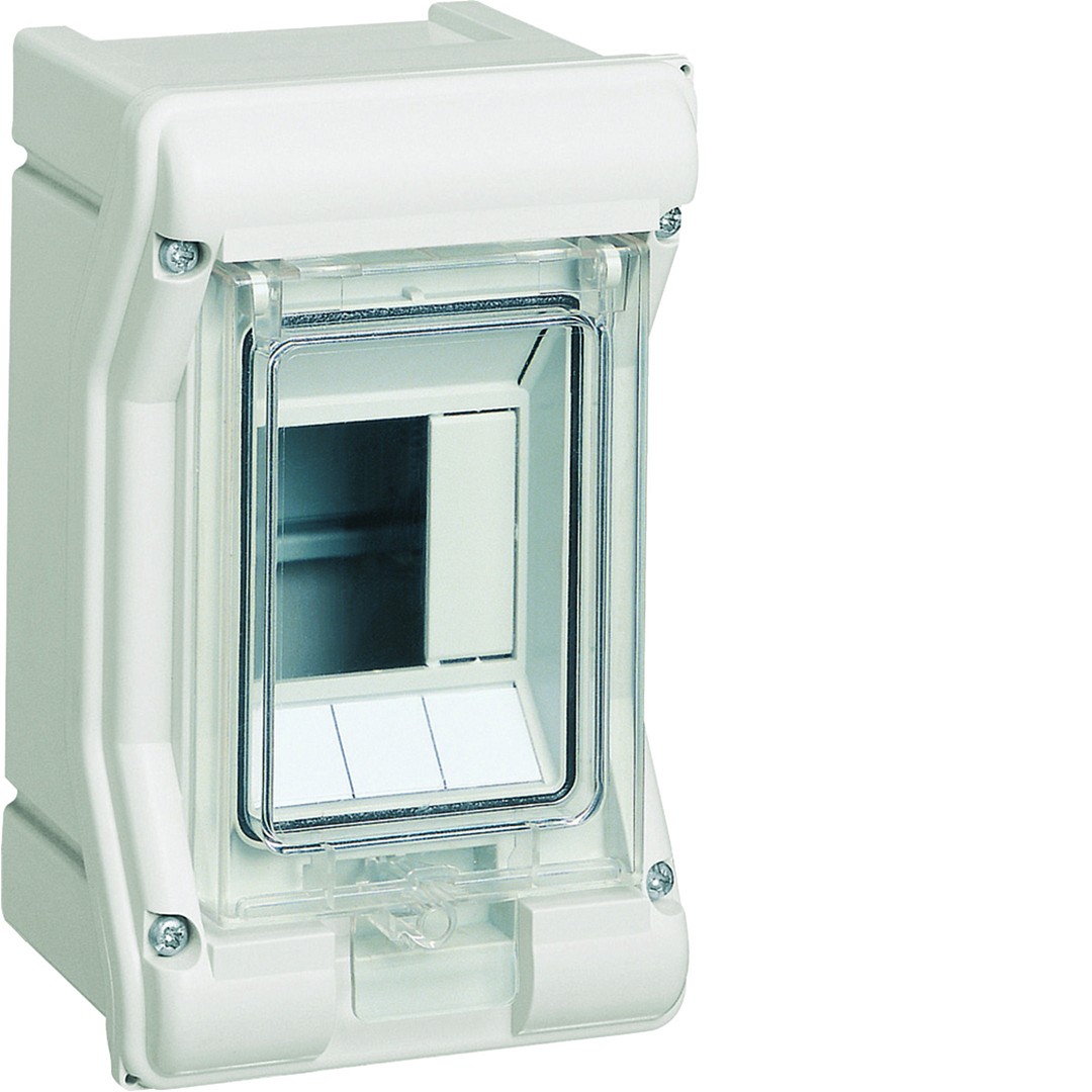 Moduulikotelo pinta-asennus Vector 1×2/3 moduulia PC-UV IP54, umpilaipoin