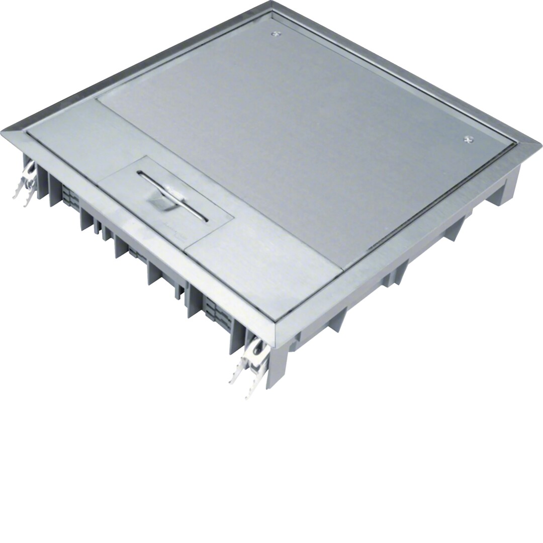 Lattiarasiakansi E09 200x253mm pinnoitesyvennys 12mm ruostumaton teräs
