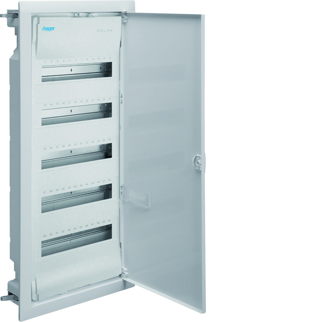 Moduulikotelo uppo, volta, 5×12 moduulia, IP30, metalliovella
