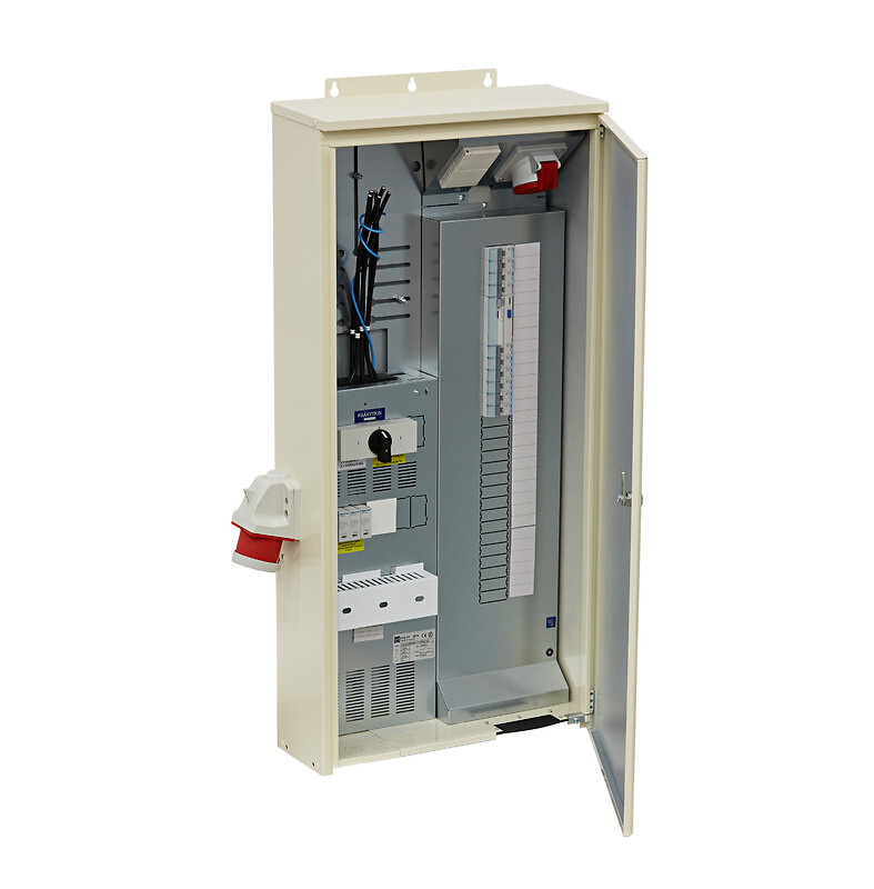 Mittauskeskus IP34 pinta In=63A, 1T, JSK 3xC10A+3xC16A, 1xVVSK, PR, YJS, varav.